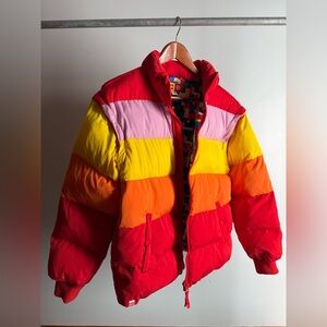 Lego x Target Colorful Womens Puffer Jacket